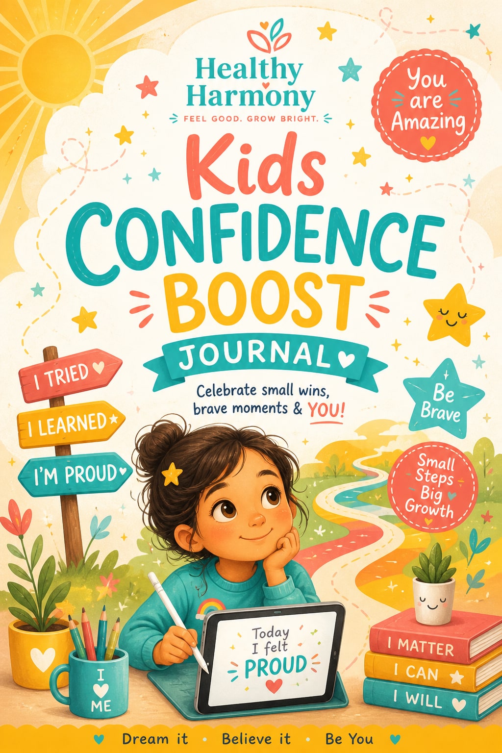 Kids Confidence Boost Journal