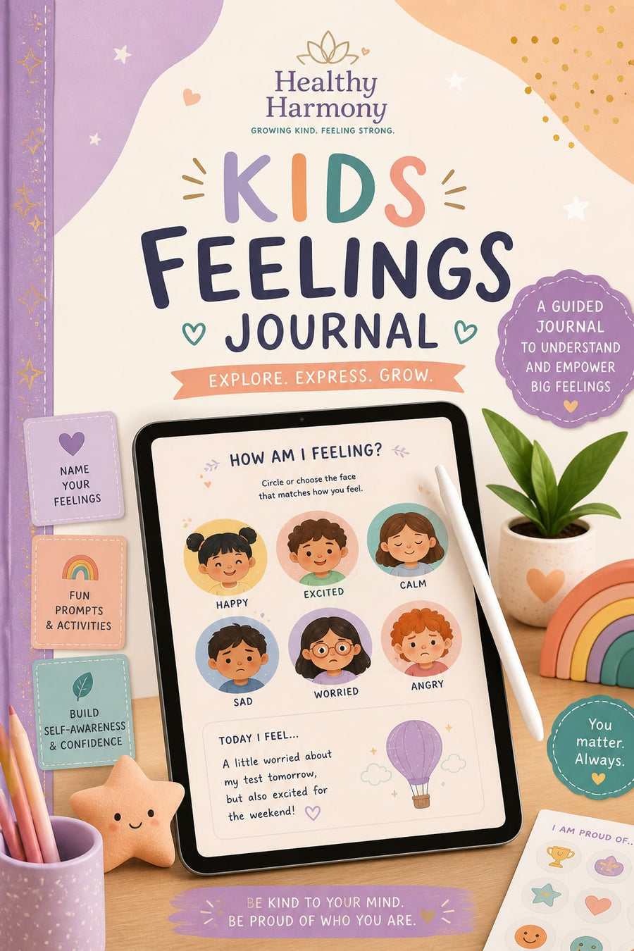 Kids Feelings Journal