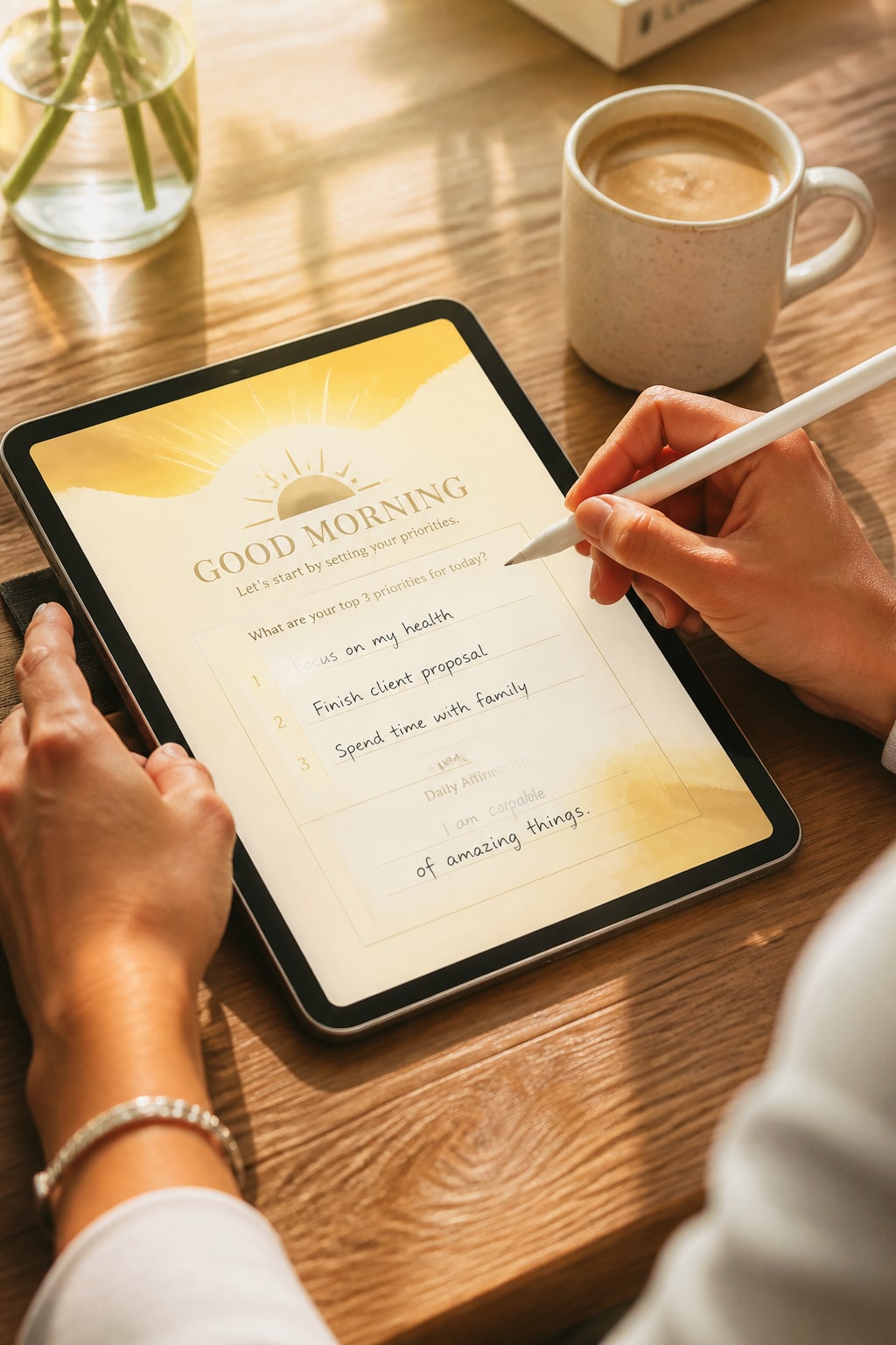 Morning Reset Journal — Guided Printable & Digital Reset