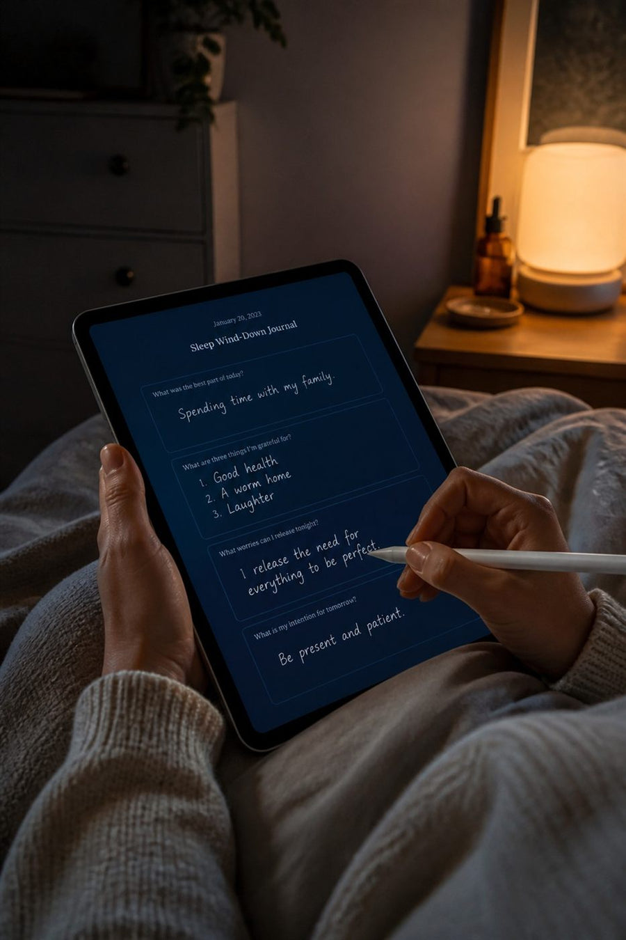 Sleep Wind-Down Journal — Guided Printable & Digital Reset